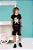 Conjunto Infantil Feel Great Preto - Imagem 1