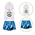 Conjunto Infantil Menina Treat Yourself - Imagem 3