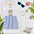 Vestido Infantil Verão Frozen - Imagem 1