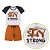 Conjunto Infantil Verão Menino Stay Strong Branco - Imagem 2
