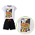 Conjunto Infantil Verão Menino Skate Branco - Imagem 2