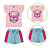 Conjunto Infantil Menina Buterfly Rosa - Imagem 3
