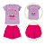 Conjunto Infantil Menina Perola Rosa - Imagem 3