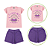 Conjunto Infantil Menina Perola Roxa - Imagem 3