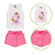 Conjunto Infantil Menina Unicorn Branco - Imagem 3