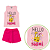 Conjunto Infantil Verão Menina Fresh Shine Pink - Imagem 2