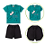 Conjunto Infantil Verão Menino Deep Sea Explorer Verde - Imagem 3