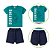 Conjunto Infantil Verão Menino Surfing Verde - Imagem 3