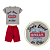 Conjunto Infantil Verão Menino Skate Board Cinza - Imagem 2