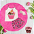 Pijama Infantil Cupcake Rosa - Imagem 1