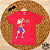 Camiseta Vermelha One Piece - Imagem 1