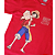 Camiseta Vermelha One Piece - Imagem 4
