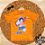 Camiseta One Piece Luffy Laranja - Imagem 1