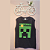 Camiseta Minecraft Creeper Preto - Imagem 2