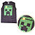 Camiseta Minecraft Creeper Preto - Imagem 3