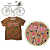 Camiseta Mickey Marrom - Imagem 3