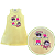 Vestido I´m not a dog Amarelo - Imagem 2
