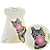 Vestido Gatinnho Chiclete Off - Imagem 2
