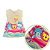 Vestido Bote de Bichinhos Cinza - Imagem 2