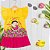 Vestido Infantil Magali Turma Da Monica - Imagem 1