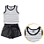 Conjunto infantil Menina Cirrê preto e Branco - Imagem 3