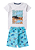 Conjunto Infantil Menino Tubarão Shark Azul - Imagem 1