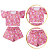 Conjunto Infantil Verão Menina Ursinhas Cute - Imagem 2