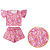 Conjunto Infantil Verão Menina Ursinhas Cute - Imagem 3