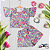 Conjunto Infantil Verão Menina Flores do Jardim - Imagem 1