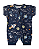 Macacão Bebê Menino Curto Galáxia Azul - Imagem 1