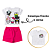 Conjunto Infantil Menina Hello Kitty Companheiros Para A Vida - Imagem 3