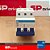 MINIDISJUNTOR TERMOMAGNETICO MDW-C 32A 3 POLOS 230/400VCA 3kA - Imagem 1