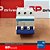 MINIDISJUNTOR TERMOMAGNETICO MDW-C2-3 C 2A 3 POLOS - Imagem 1