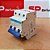 MINIDISJUNTOR TERMOMAGNETICO MDW-C4-3 C 4A 3 POLOS - Imagem 2