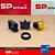 SINALEIRO CSW-SD3-FE10-3VF DIFUSO AMARELO 22MM DE RESINA TERMOPLASTICA 110-130V50/60HZ-CC - Imagem 1