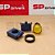 SINALEIRO CSW-SD3-FE10-3VF DIFUSO AMARELO 22MM DE RESINA TERMOPLASTICA 110-130V50/60HZ-CC - Imagem 2