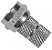 CONECTOR F DE ROSCA RG6 KIT C/ 100 - Imagem 2