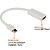 CABO ADAPTADOR CONVERSOR MINI DISPLAYPORT PARA HDMI (MINI DISPLAYPORT M X HDMI F) - Imagem 1
