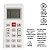 CONTROLE PARA AR CONDICIONADO PHILCO PH9000FM5 PAC12000TFM9 - Imagem 3