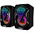 CAIXA DE SOM RGB ILUMINADA GAMER PC NOTEBOOK ESCRITÓRIO COMPUTADOR OZZIX - Imagem 2