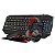 KIT GAMER COM TECLADO + MOUSE + HEADSET TARGA KM 210 KIT - Imagem 1