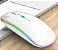 MOUSE SEM FIO RECARREGÁVEL ÓPTICO WIRELESS – LEY-180 2.4GHZ LED RGB COLORIDO - Imagem 2