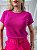 TSHIRT FEMININA ALGODÃO  LISA PINK - Imagem 1