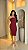 VESTIDO RIBANA CANELADA MIDI COM FENDA MARSALA - Imagem 1