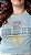 TSHIRT PLUS  SIZE FEMININA TIGRE / AZUL BEBE - Imagem 2