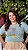 TSHIRT PLUS  SIZE FEMININA TIGRE / AZUL BEBE - Imagem 1
