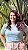 TSHIRT PLUS  SIZE FEMININA JESUS / AZUL BEBE - Imagem 1