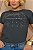TSHIRT FEMININA ALGODÃO GLITER COM STRASS / CINZA CHUMBO - Imagem 1