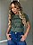 TSHIRT FEMININA ALGODÃO ONE DAY / VERDE MUSGO - Imagem 3