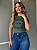 TSHIRT FEMININA ALGODÃO ONE DAY / VERDE MUSGO - Imagem 2